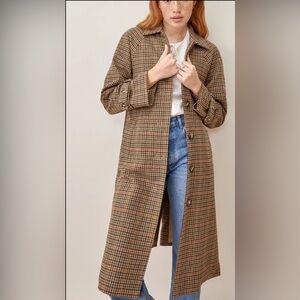 Reformation Edinburgh Pea Coat/ Trench